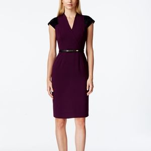🔥Calvin Klein cap sleeve midi dress🔥